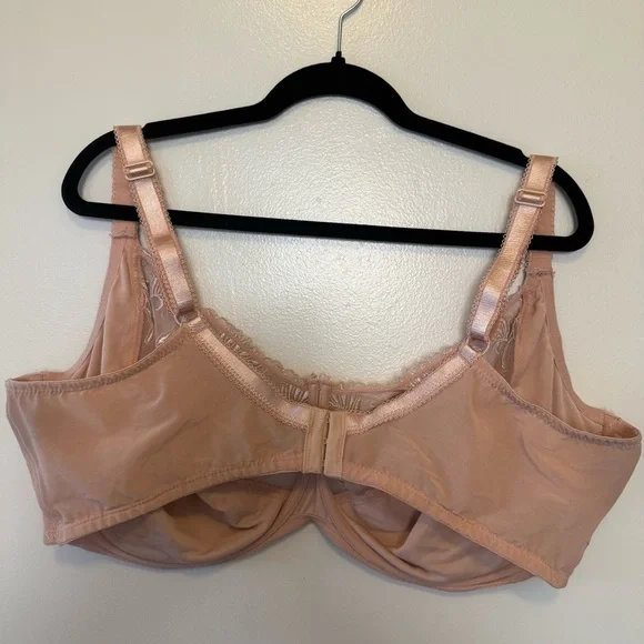 Pour Moi Sirens Full Figure Lace Underwire Bra - Nude - Picture 3 of 9